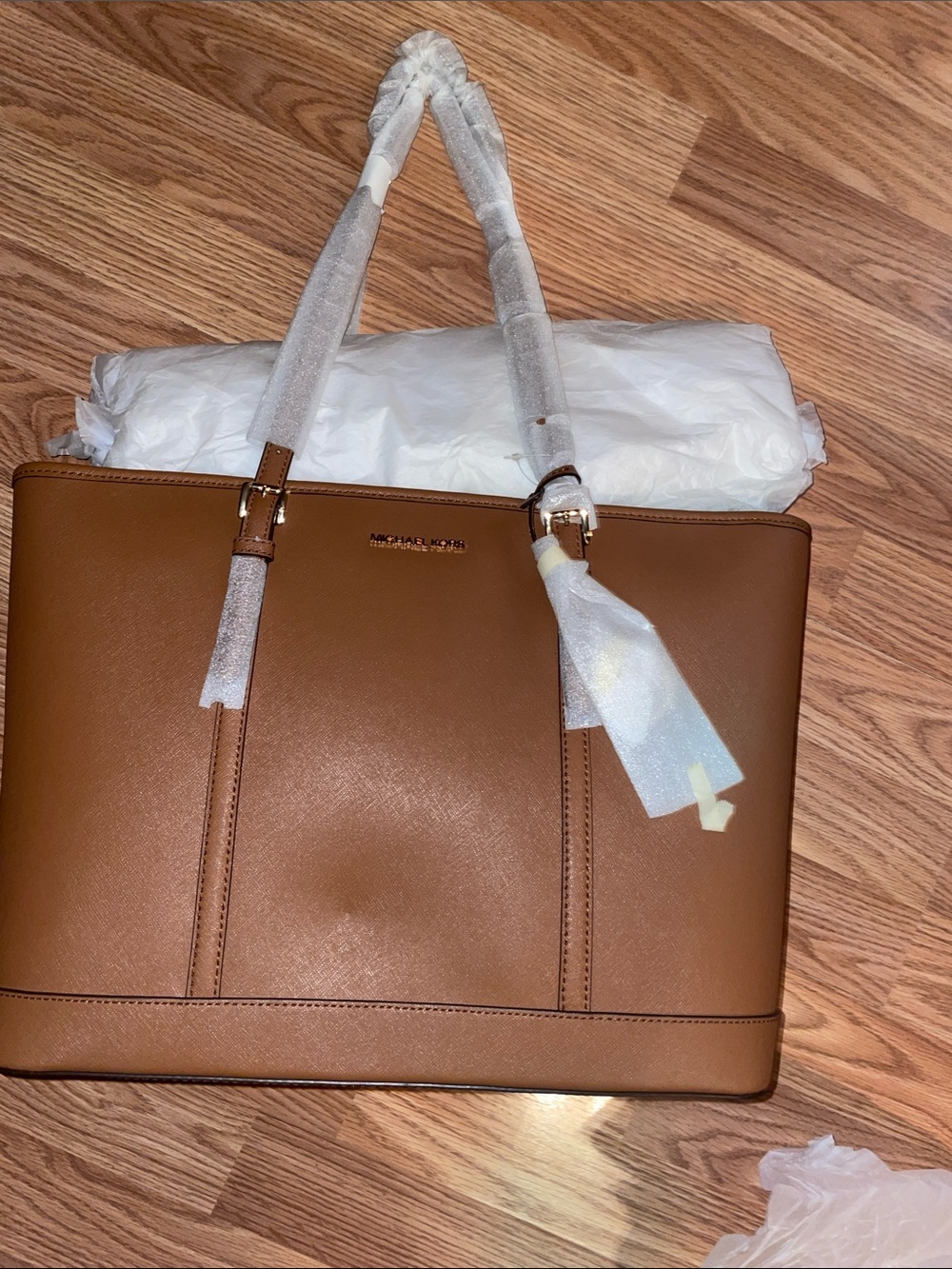 Michael Kors Caramel Brown Leather Tote